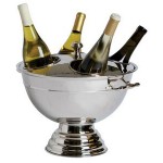 Logo Branded Heavy Duty Festive Four-Bottle Cooler w/Lid