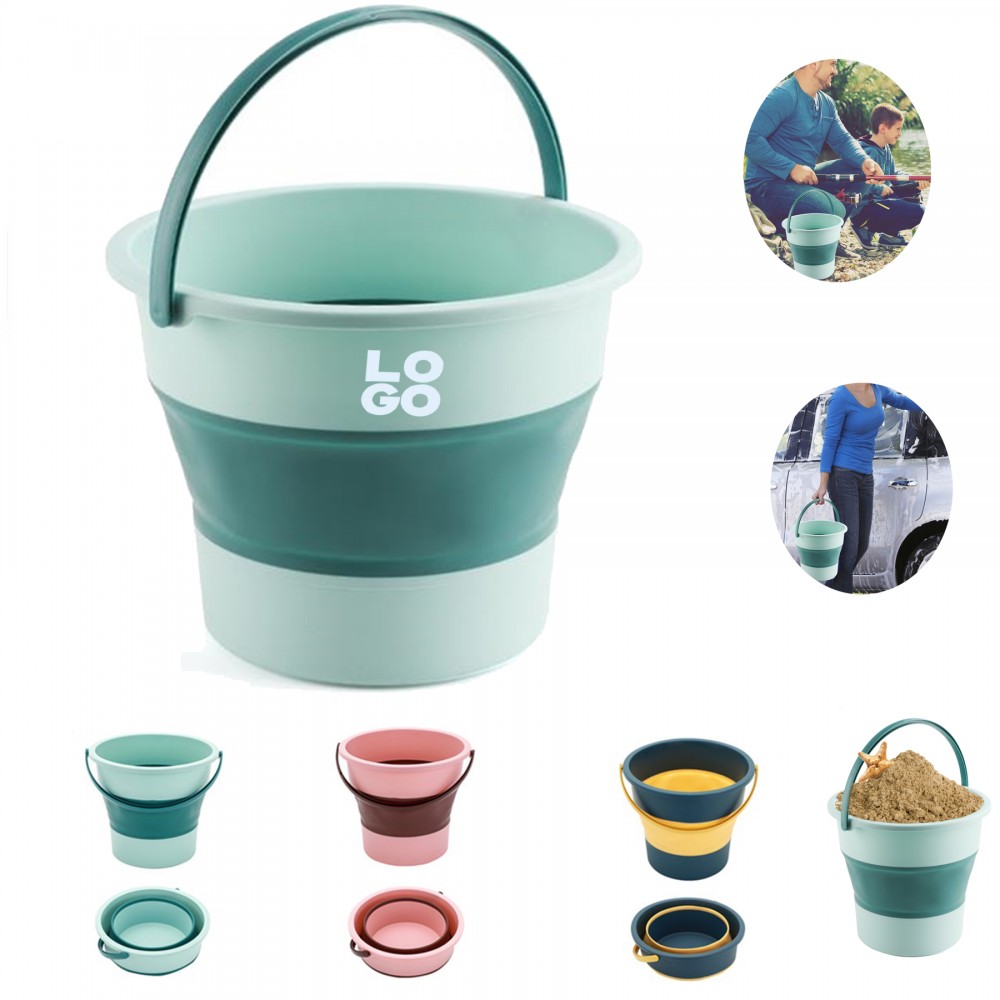 Promotional plastic shop buckets