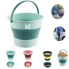 Promotional 10L Collapsible Plastic Bucket