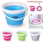 Folding Bucket with Logo