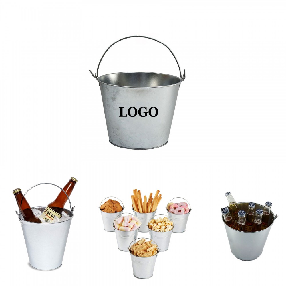 Customized Large-Capacity High-Quality Iron Ice Bucket