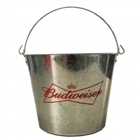 Personalized 5 Qt. Galvanized Ice Bucket  Personalized 5 Qt. Galvanized Ice Bucket