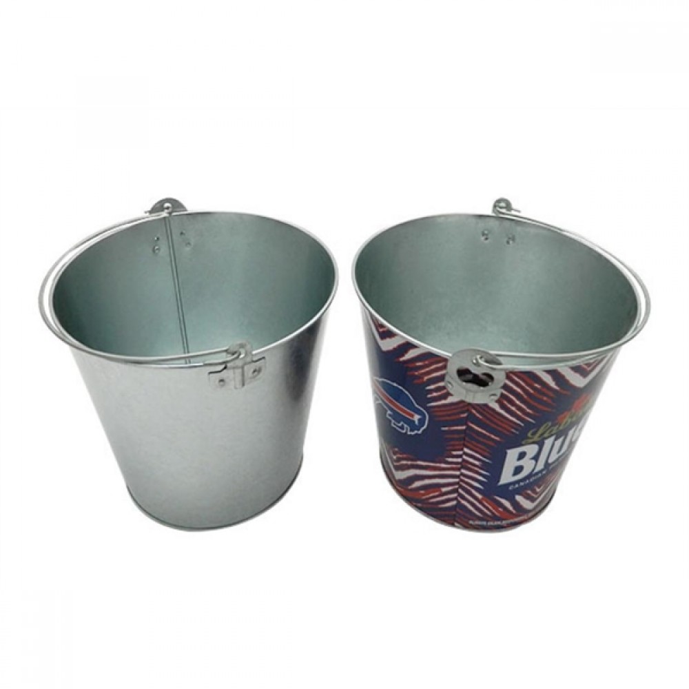 Custom Round Tin Ice Bucket