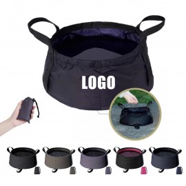 Collapsible Bucket Compact Portable Folding Water Container with Logo  Collapsible Bucket Compact Portable Folding Water Container with Logo