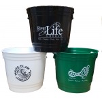 Various 6 Quart Plastic Beer Bucket with Logo