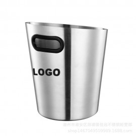 Customized Stainless Steel Oblique Mouth Ice Bucket