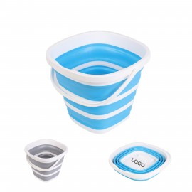 Collapsible Plastic Bucket (direct import) with Logo  Collapsible Plastic Bucket (direct import) with Logo