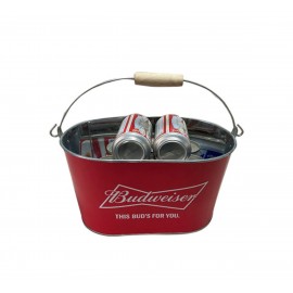 Logo Branded 10 Qt Metal Ice Bucket