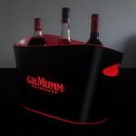 Double Layer LED Ice Bucket Custom Imprinted