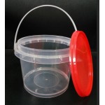 Promotional Clear Handled Drink Bucket Beverage Buckets