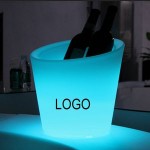 Logo Branded Rechargeable LED Large Ice Buckets