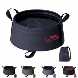 Outdoor Folding Basin with Logo  Outdoor Folding Basin with Logo