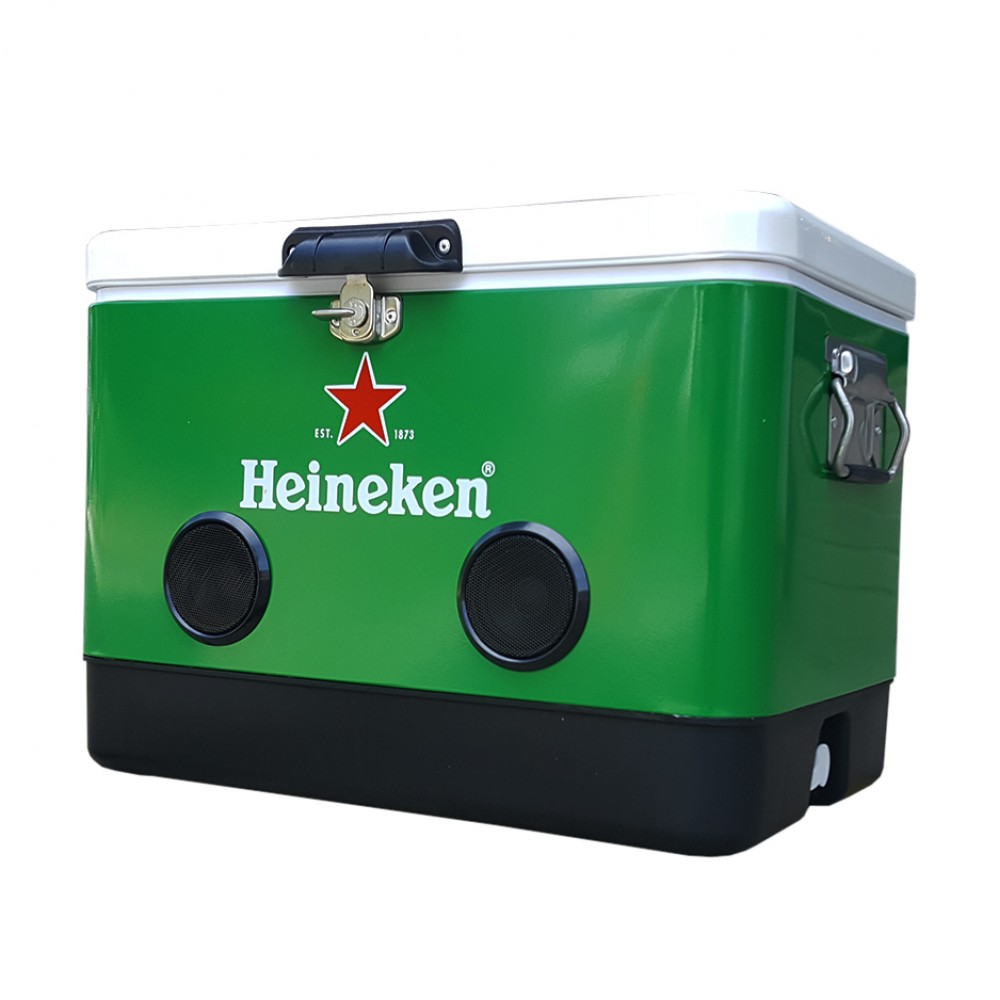 Custom Printed BREKX Party Cooler - 54QT Cooler with Bluetooth Speakers (Import) Custom Printed BREKX Party Cooler - 54QT Cooler with Bluetooth Speakers (Import)