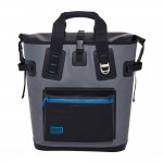 BUILT Welded Cooler Backpack - Pewter Grey with Logo