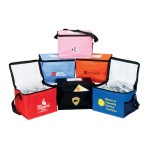 6 Can Cooler Bag with Logo