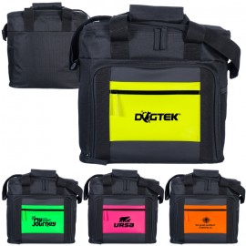 Neon Pocket Cooler Bag with Logo