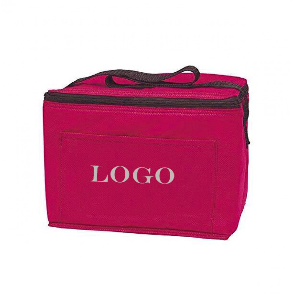 Custom Printed Non-woven Cooler Bag Custom Printed Non-woven Cooler Bag