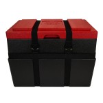 Rugged Road Onitis 45 Cooler, Red & Black, Made in the USA Custom Printed