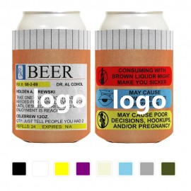 Promotional Funny Prescription Can Cooler