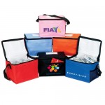 Promotional Poly 6 Can Cooler Lunch Bag