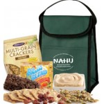 Hummus & Crackers Snack (Dark Green) Custom Printed