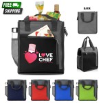 Custom Duotone Lunch Cooler Tote Bag