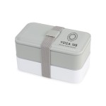 Kyoto Bento Lunch Box - Grey with Logo