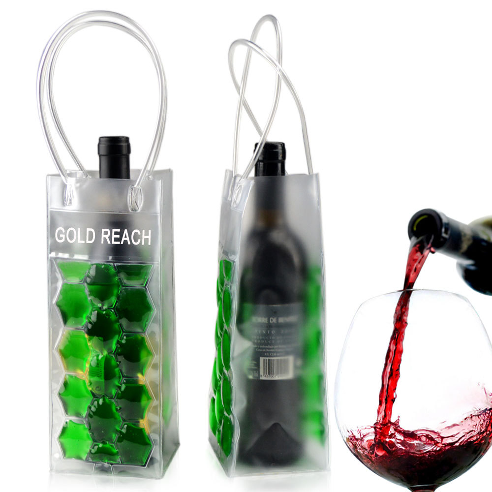Freeze Gel Wine Tote Bag Logo Branded Freeze Gel Wine Tote Bag Logo Branded