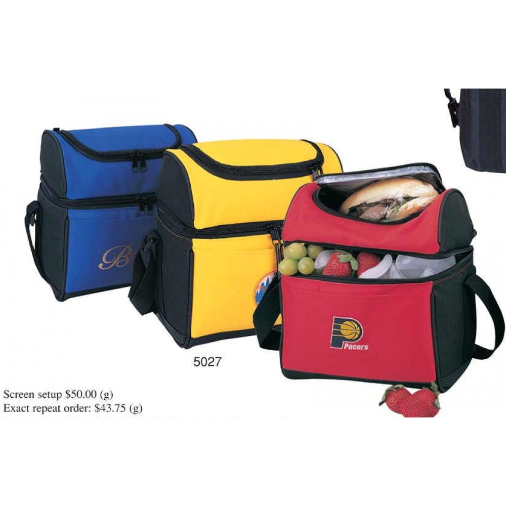 Round Top Lunch Pack Cooler with Logo