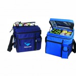 24 Pack Cooler W/ Cell Phone Holder with Logo