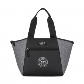 Igloo Mini Essential Lunch Cooler - Heather Grey with Logo  Igloo Mini Essential Lunch Cooler - Heather Grey with Logo