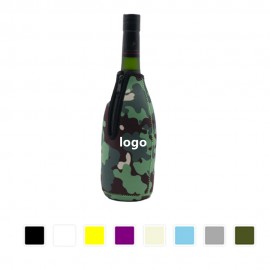 Customized Camouflage Wine Bottle Sleeve Cooler Holder