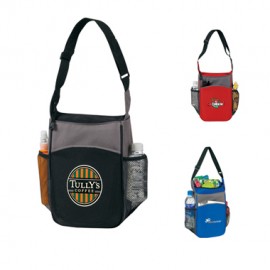 2-tone picnic Insulated lunch bag with Logo