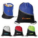 Drawstring Cooler Backpack with Logo
