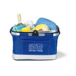 Custom Imprinted All Purpose Basket Cooler - Royal Blue