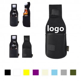 Single Can Bottle Holster with Logo