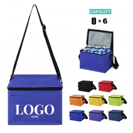 Insulated 6-can Cooler Bag with Logo  Insulated 6-can Cooler Bag with Logo