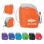 12 Can Curved Lunch Cooler with Logo