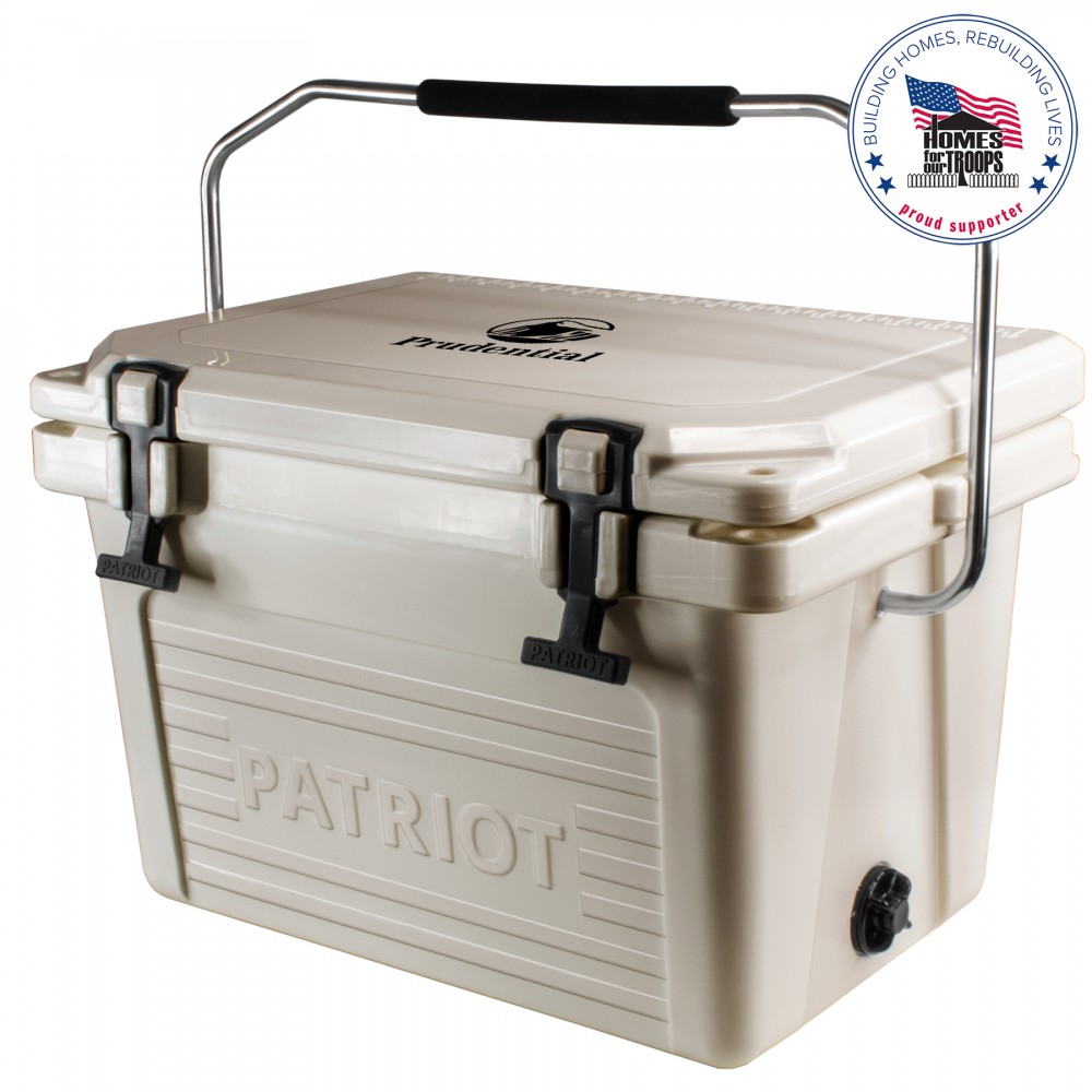 Logo Branded Patriot 20QT Cooler - Made In The USA Logo Branded Patriot 20QT Cooler - Made In The USA