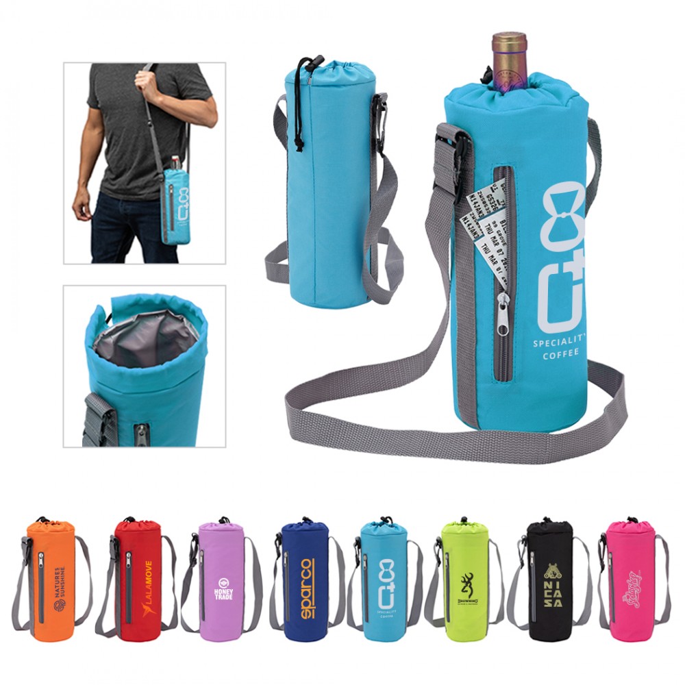 Bottle Cooler Sling Bag with Logo