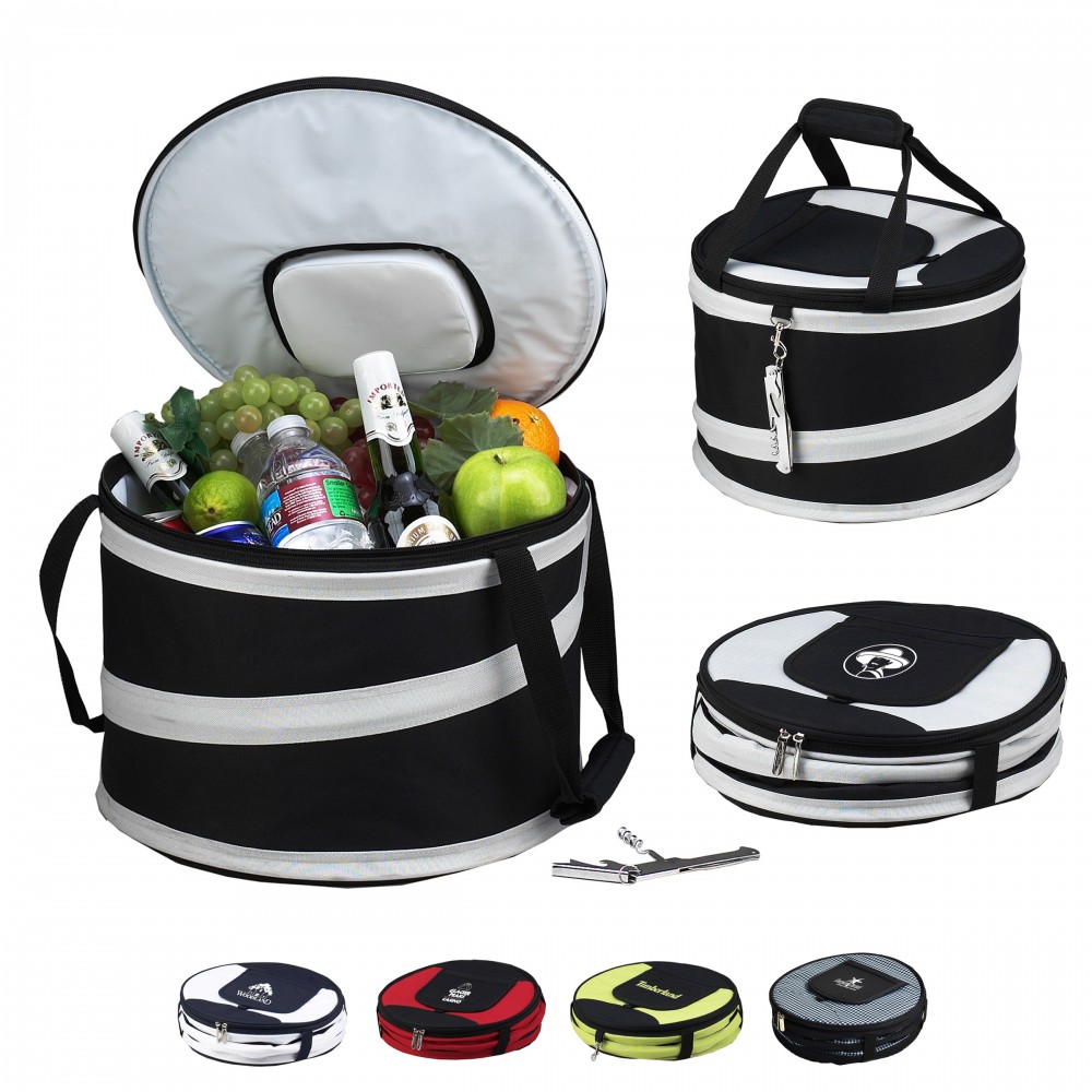 Logo Branded Collapsible Picnic Cooler