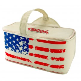 Patriotic Stars & Stripes Leak Proof Cooler Bag with Logo  Patriotic Stars & Stripes Leak Proof Cooler Bag with Logo