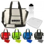 Logo Branded Grab Your Lunch And Bottle Set