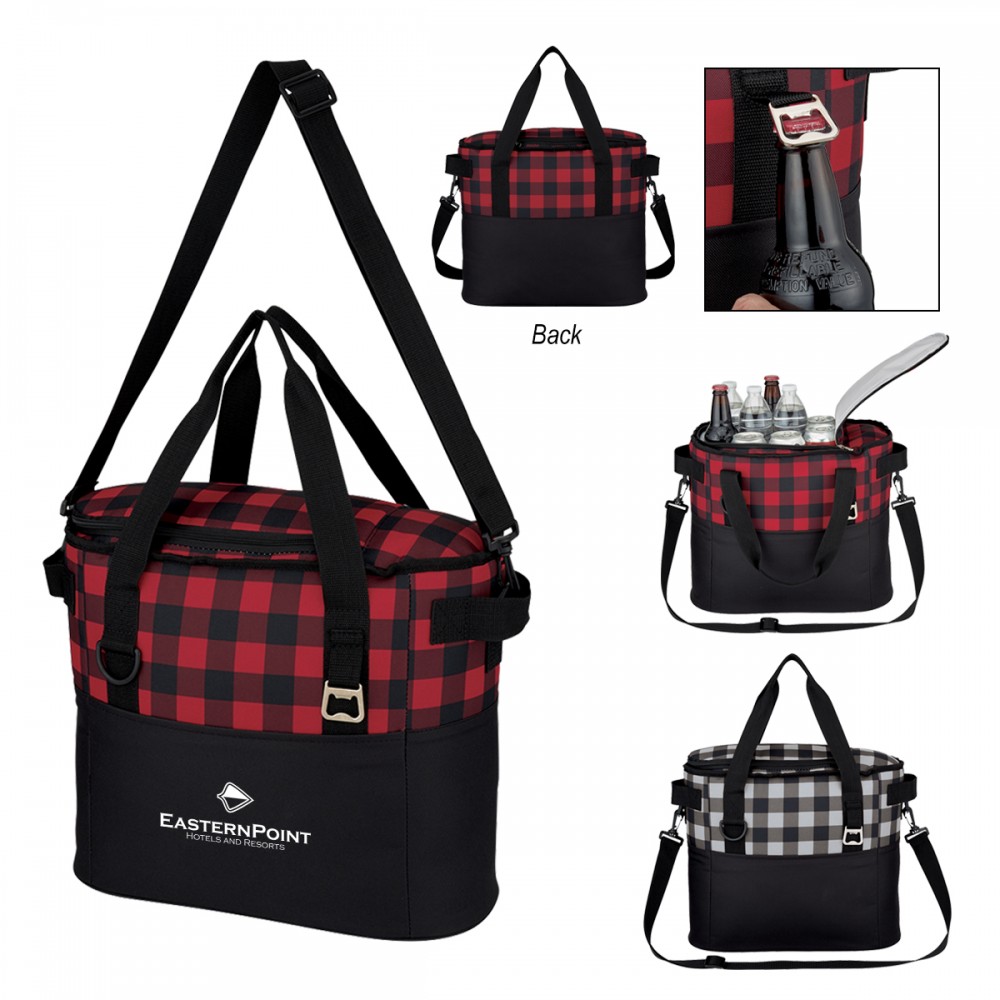 Zippered Insulated Bag with Logo
