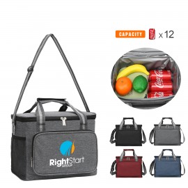 Camps 14 Can Beverage Cooler Bag(Ocean) with Logo  Camps 14 Can Beverage Cooler Bag(Ocean) with Logo