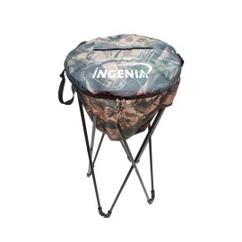 The Patio Cooler w/Pop-up Stand - Camouflage with Logo  The Patio Cooler w/Pop-up Stand - Camouflage with Logo