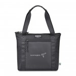 Logo Branded Igloo Packable Puffer 10-Can Cooler Bag - Black