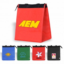 Custom Printed Insulated Lunch Tote - Zipper Closure