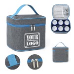 Custom Printed Six-Pack Insulated Lunch Tote