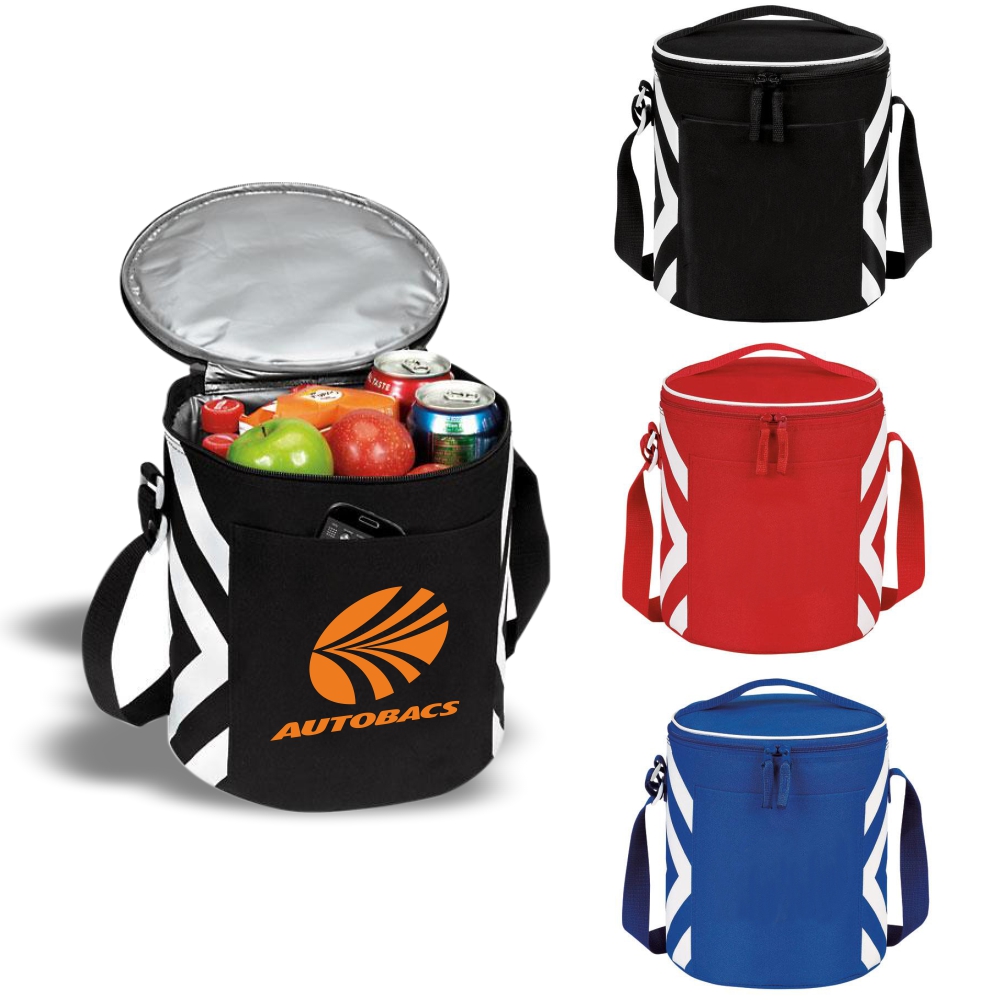Geometric Print Accent 12 Can Cooler Custom Printed Geometric Print Accent 12 Can Cooler Custom Printed